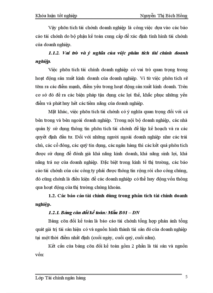 image for page Phân tích hoạt động tài chính ở Công ty TNHH Bàn Tay Việt 1