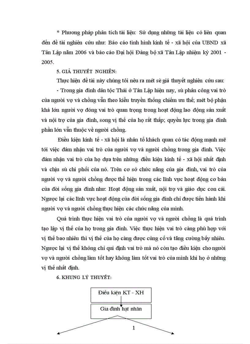 image for page Tìm hiểu vai trò của người vợ và người chồng trong hoạt động lao động sản xuất nông nghiệp và nội trợ tại các gia đình dân tộc Thái x Tân Lập Huyện Mộc Châu tỉnh Sơn La