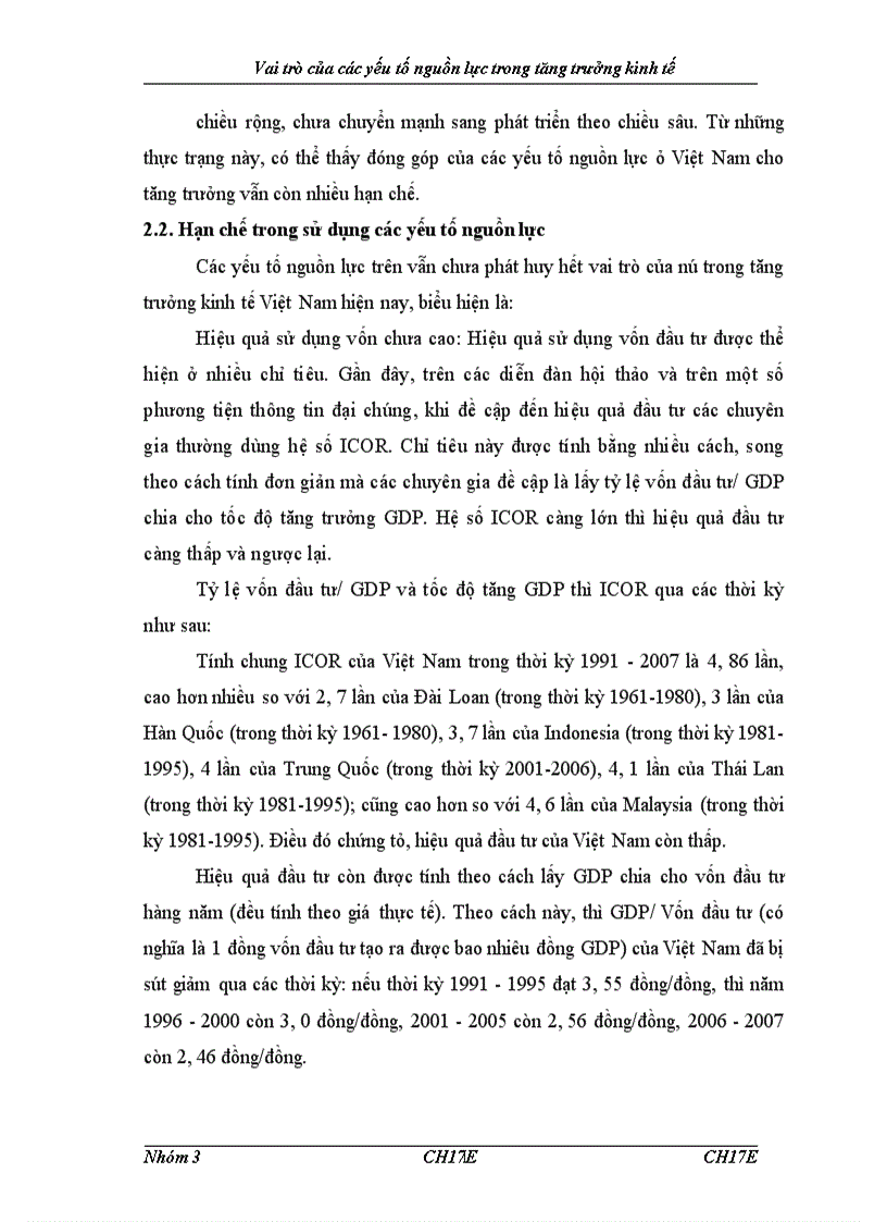 image for page Vai trò của các yếu tố nguồn lực trong tăng trưởng kinh tế