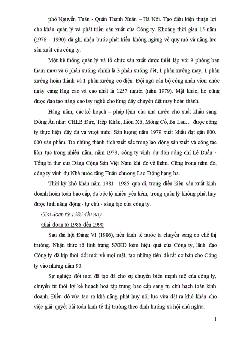 image for page Phân tích thực trạng và kiến nghị một số giải pháp hoàn thiện nghiệp vụ thực hiện hợp đồng xuất khẩu tại Cụng ty dệt len Mựa Đông