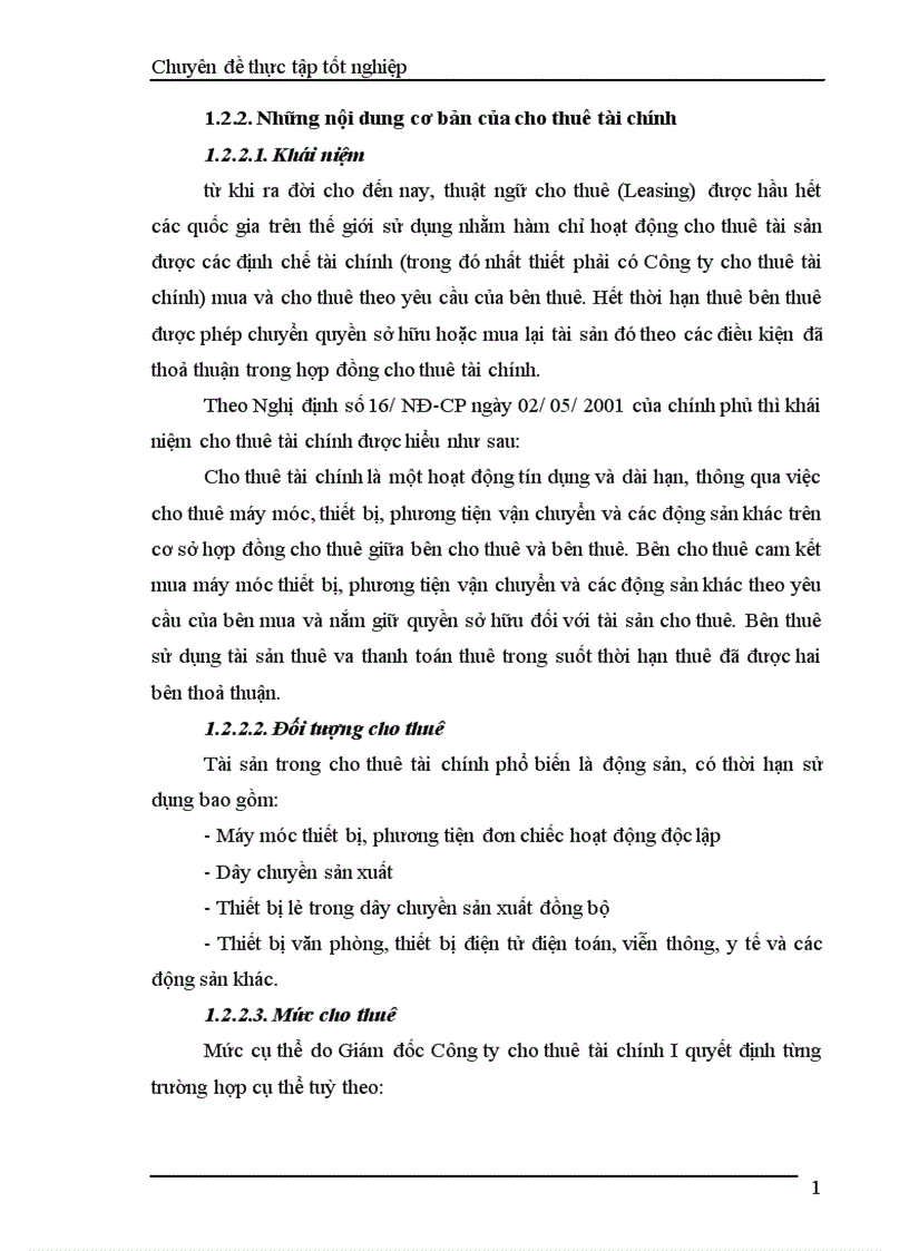 image for page Hoàn thiện công tác thẩm định tài chính dự án tại công ty cho thuê tài chính I NHN0 PTNT 1