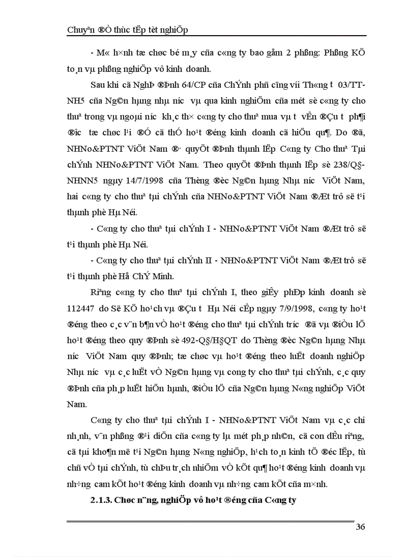 image for page Hoàn thiện công tác thẩm định tài chính dự án tại công ty cho thuê tài chính I NHN0 PTNT 1
