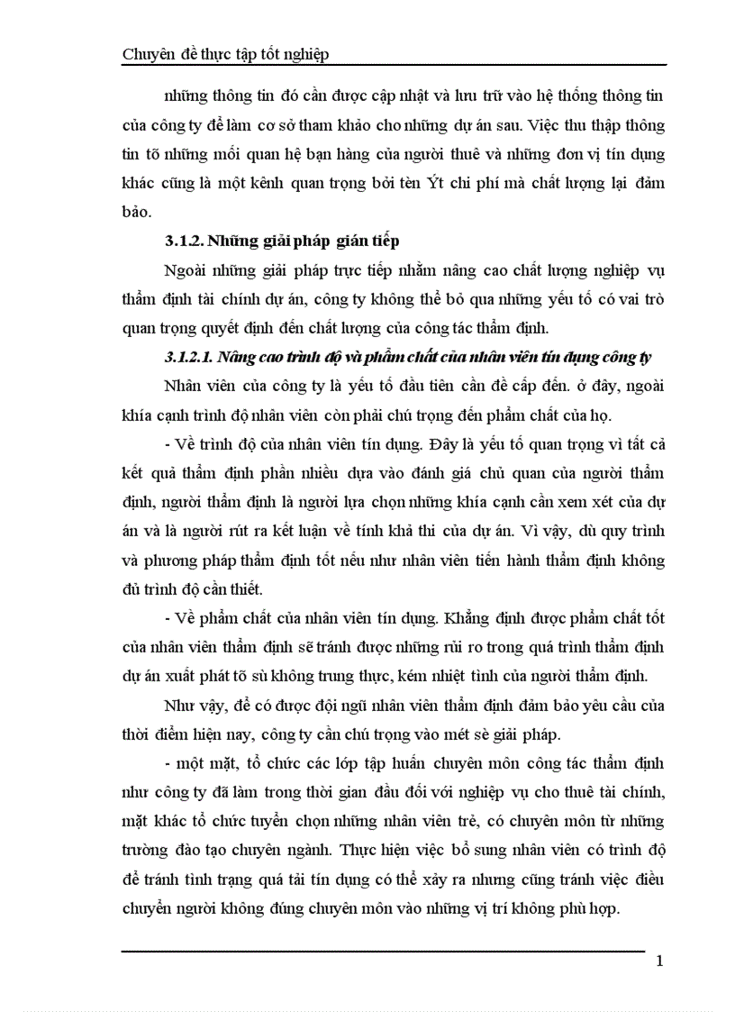 image for page Hoàn thiện công tác thẩm định tài chính dự án tại công ty cho thuê tài chính I NHN0 PTNT 1