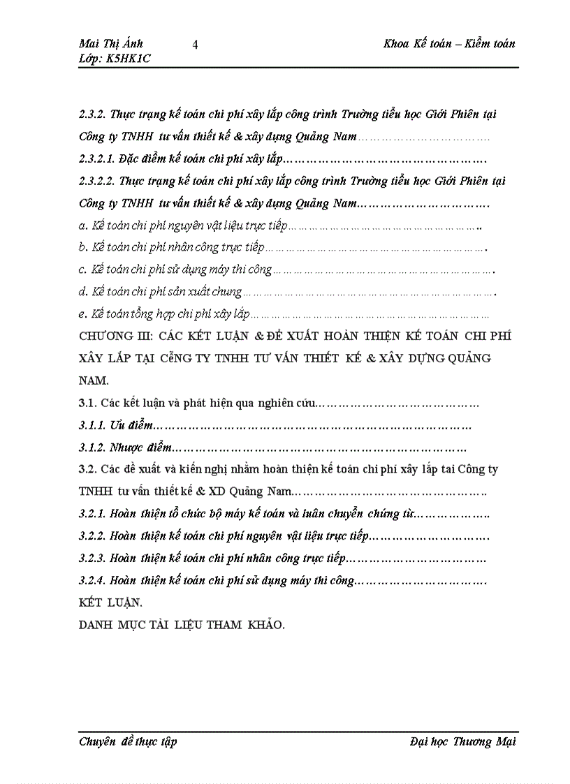 image for page Kế toán chi phí xây lắp công trình Trường tiểu học Giới Phiên 1