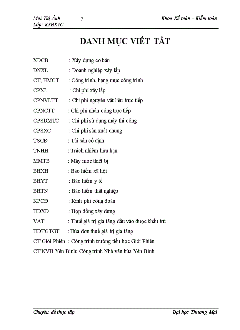 image for page Kế toán chi phí xây lắp công trình Trường tiểu học Giới Phiên 1
