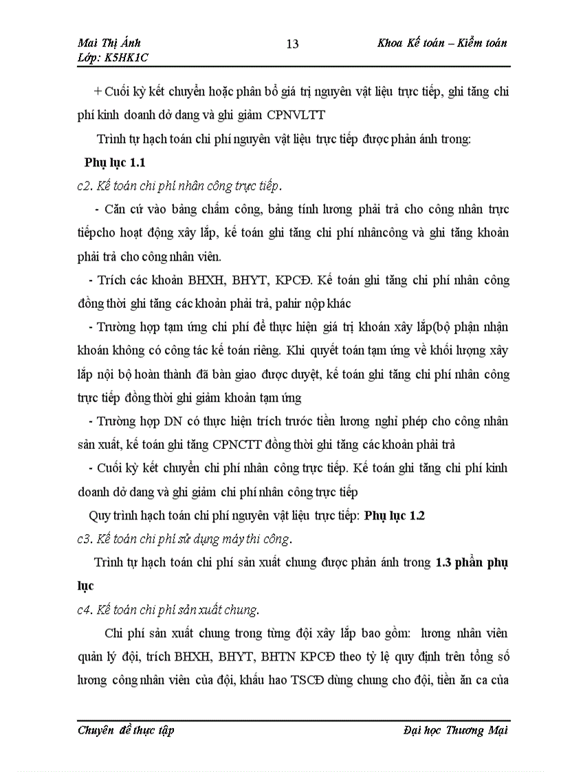 image for page Kế toán chi phí xây lắp công trình Trường tiểu học Giới Phiên 1