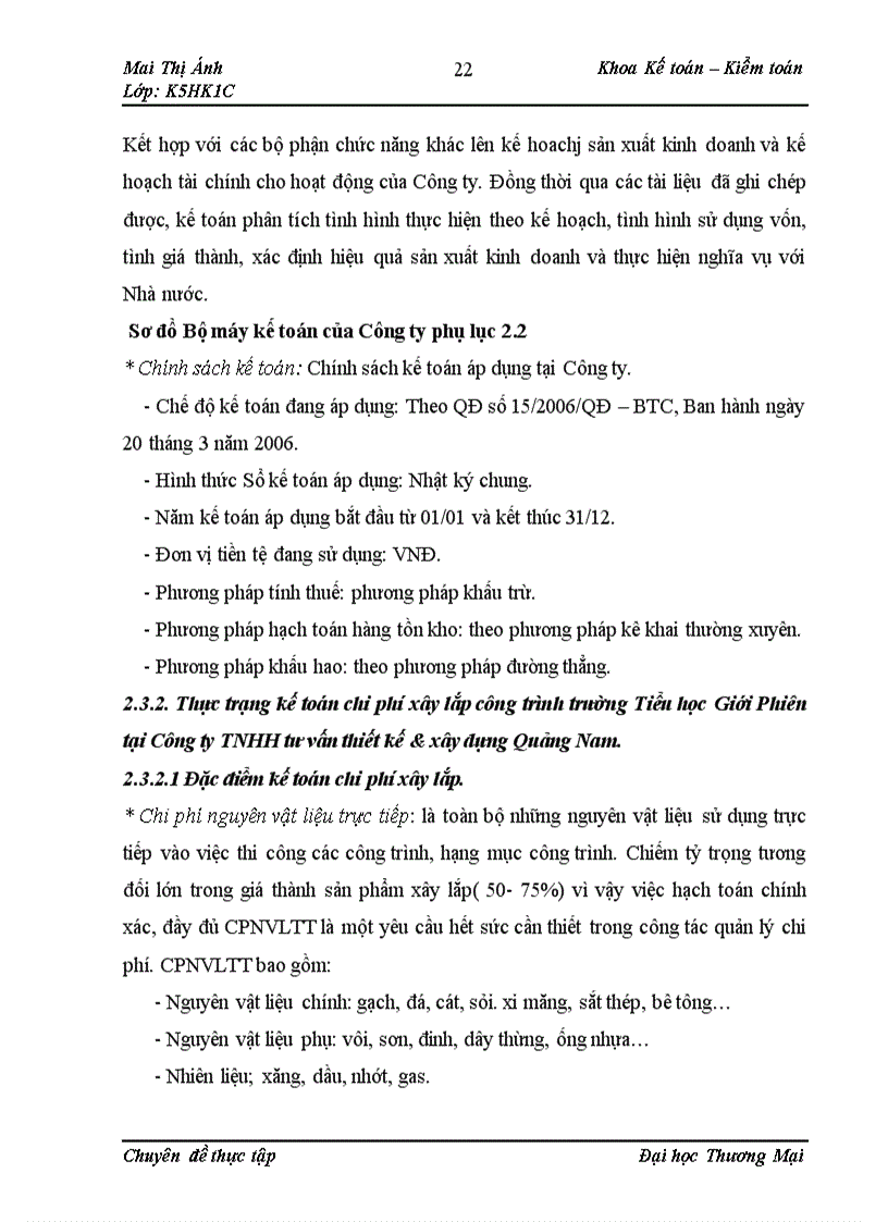 image for page Kế toán chi phí xây lắp công trình Trường tiểu học Giới Phiên 1