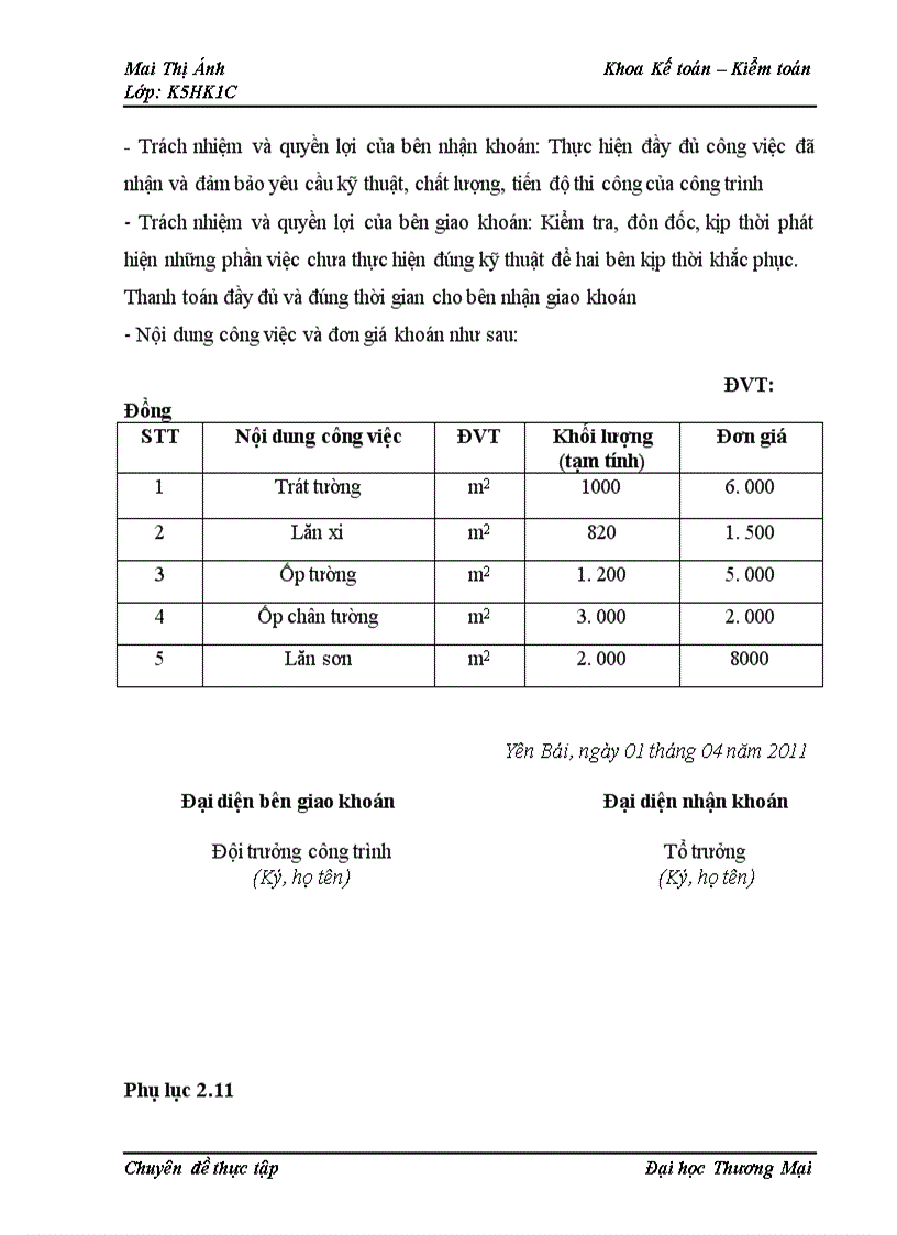 image for page Kế toán chi phí xây lắp công trình Trường tiểu học Giới Phiên 1