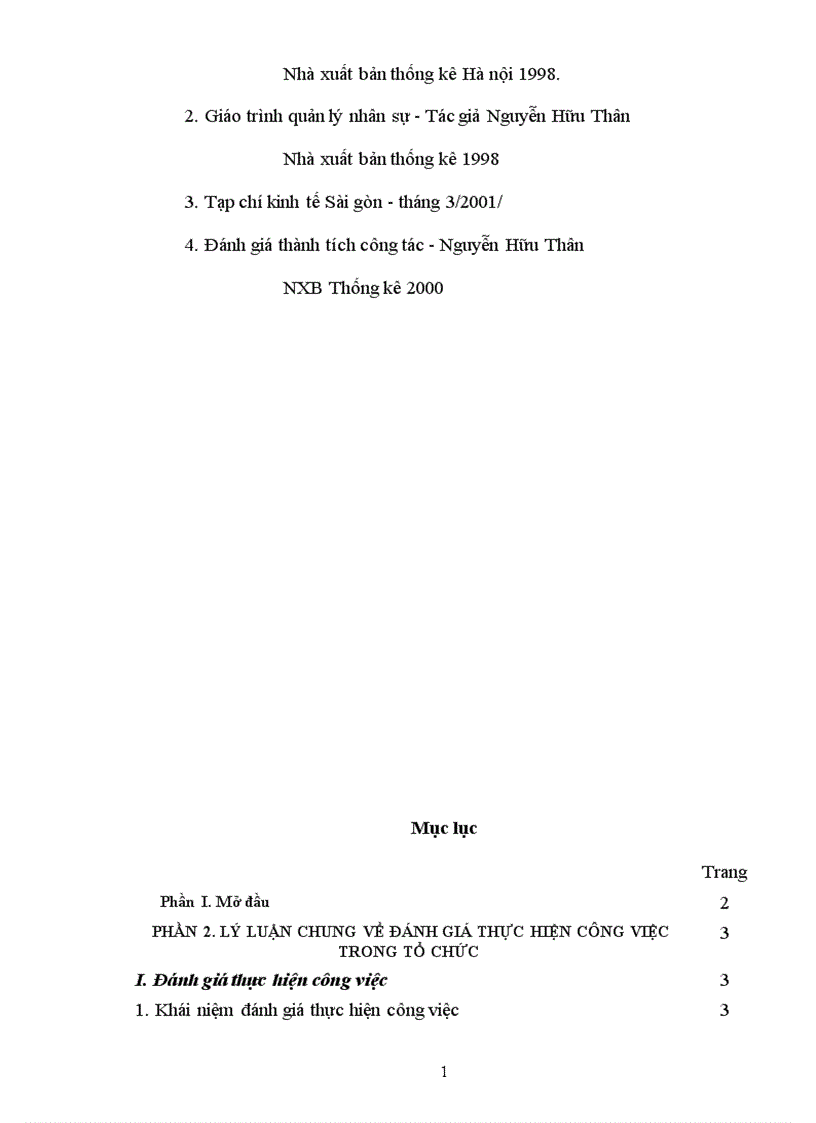 image for page Đánh giá thực hiện công việc là một hoạt động quan trọng trong các tổ chức 1