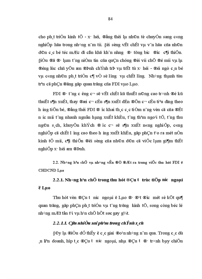 image for page Đầu tư trực tiếp nước ngoài trong việc phát triển kinh tế Cộng hòa dân chủ nhân dân Lào 1