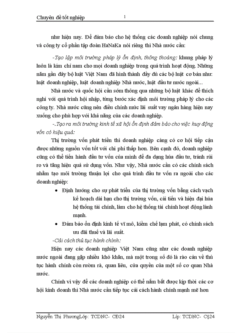 image for page Vốn Lưu Động Và các Giải Pháp Nâng Cao Hiệu Quả Sử Dụng Vốn Lưu Động Tại Công Ty Cổ Phần Tập Đoàn HaNaKa 1