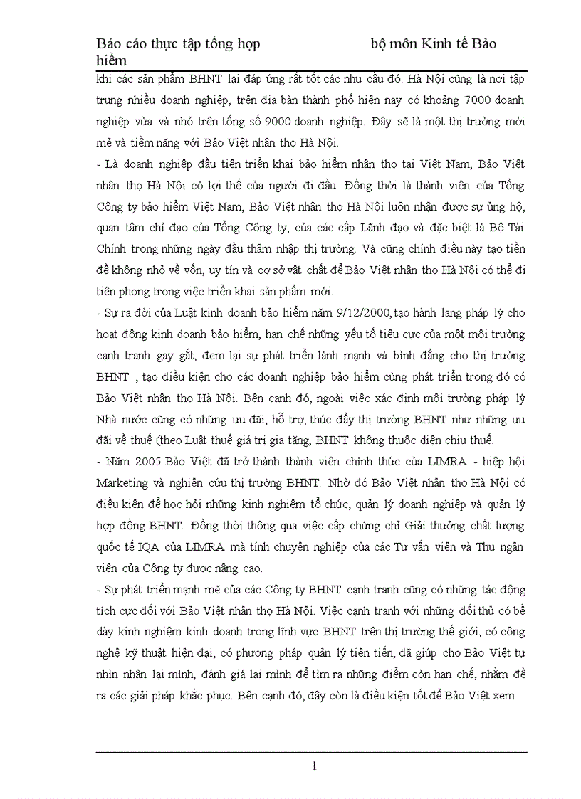 image for page Báo cáo thực tập tổng hợp tại Công ty Bảo Việt nhân thọ Hà Nội
