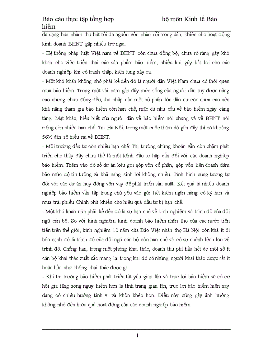 image for page Báo cáo thực tập tổng hợp tại Công ty Bảo Việt nhân thọ Hà Nội