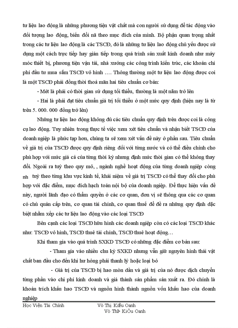 image for page Tổ chức công tác TSCĐ và phân tích tình hình quản lý trang bị và sử dụng TSCĐ ở Công ty S X XNK xe đạp xe máy Hà Nội 1