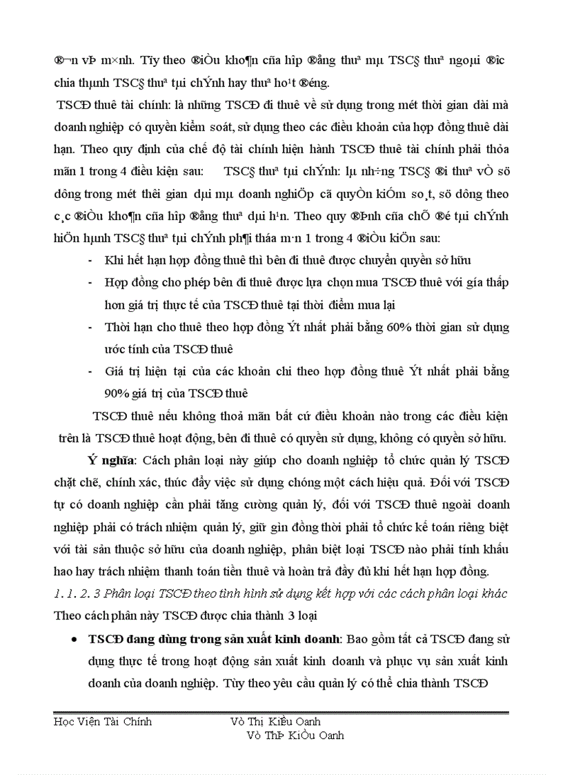 image for page Tổ chức công tác TSCĐ và phân tích tình hình quản lý trang bị và sử dụng TSCĐ ở Công ty S X XNK xe đạp xe máy Hà Nội 1