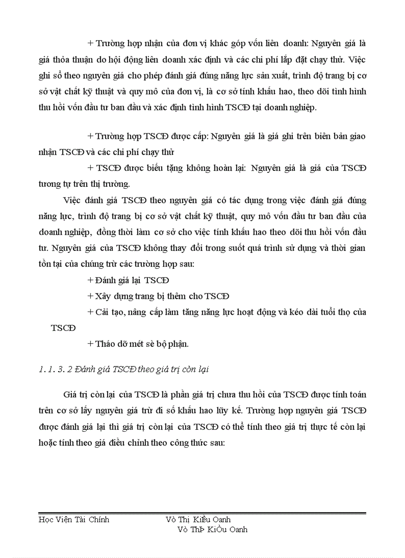 image for page Tổ chức công tác TSCĐ và phân tích tình hình quản lý trang bị và sử dụng TSCĐ ở Công ty S X XNK xe đạp xe máy Hà Nội 1