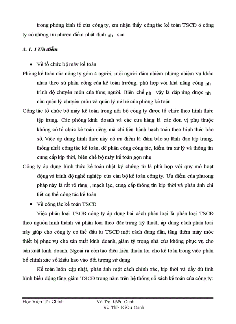 image for page Tổ chức công tác TSCĐ và phân tích tình hình quản lý trang bị và sử dụng TSCĐ ở Công ty S X XNK xe đạp xe máy Hà Nội 1