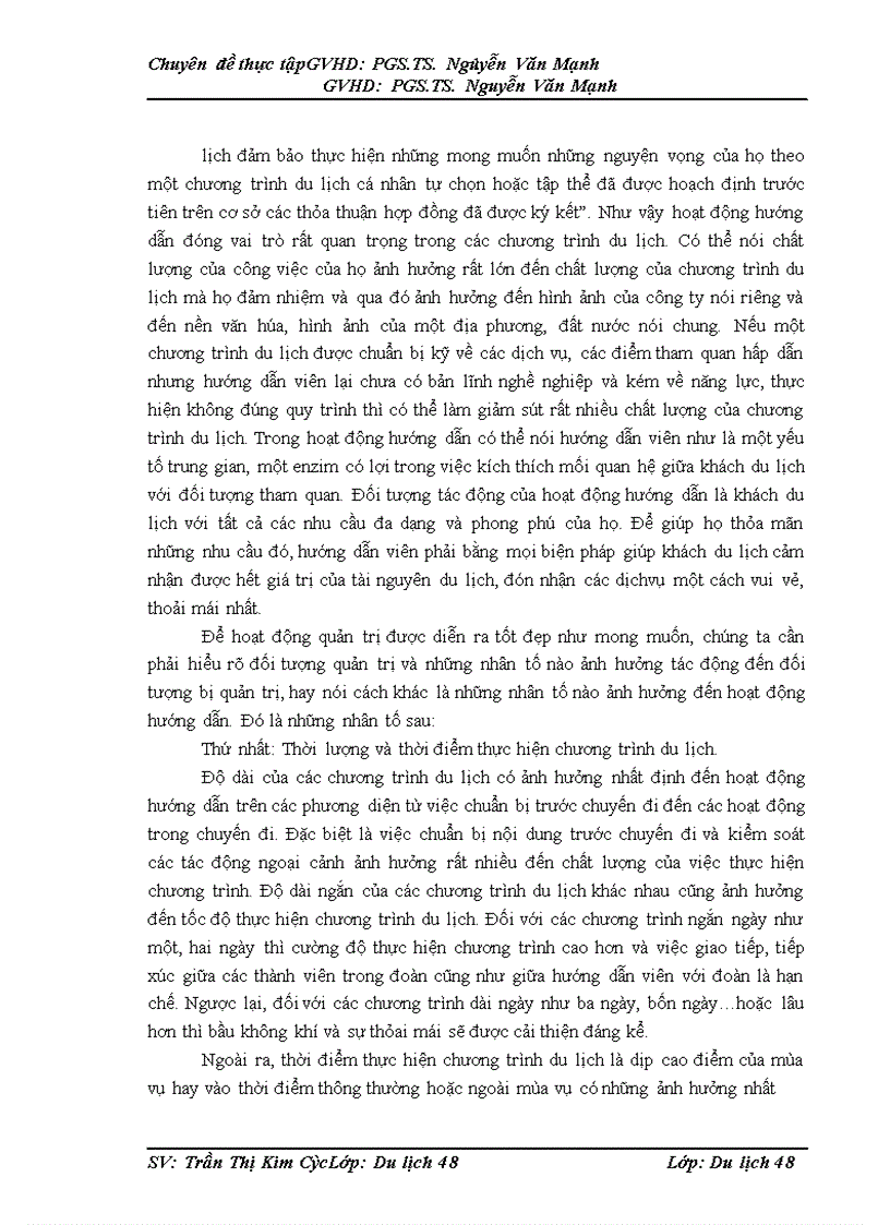 image for page quản trị hoạt động hướng dẫn du lịch tại công ty Nam Thái 1