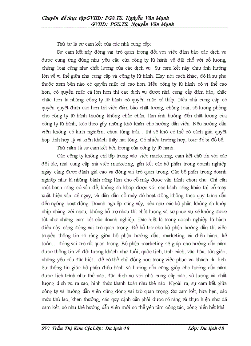 image for page quản trị hoạt động hướng dẫn du lịch tại công ty Nam Thái 1