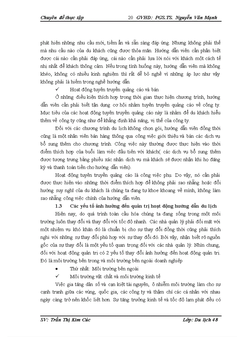 image for page quản trị hoạt động hướng dẫn du lịch tại công ty Nam Thái 1