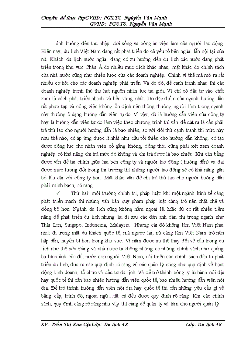image for page quản trị hoạt động hướng dẫn du lịch tại công ty Nam Thái 1