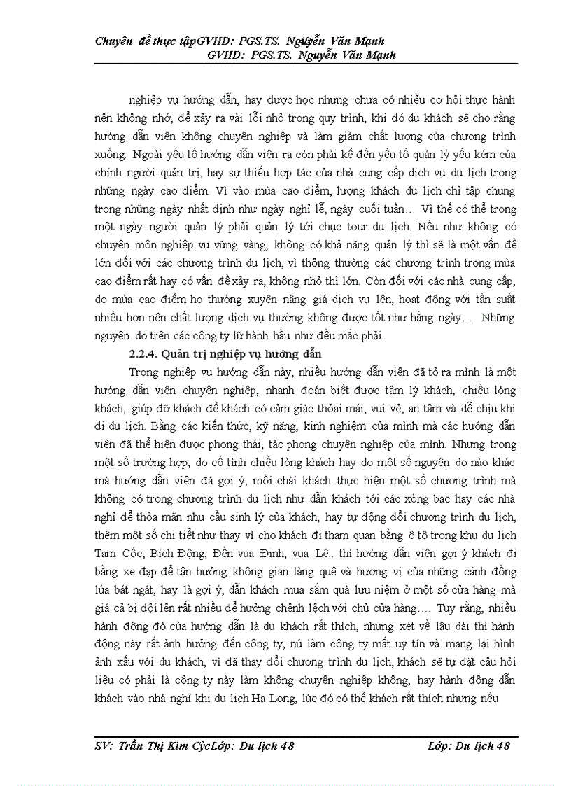 image for page quản trị hoạt động hướng dẫn du lịch tại công ty Nam Thái 1