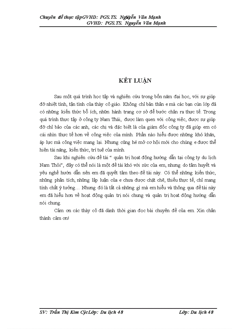 image for page quản trị hoạt động hướng dẫn du lịch tại công ty Nam Thái 1