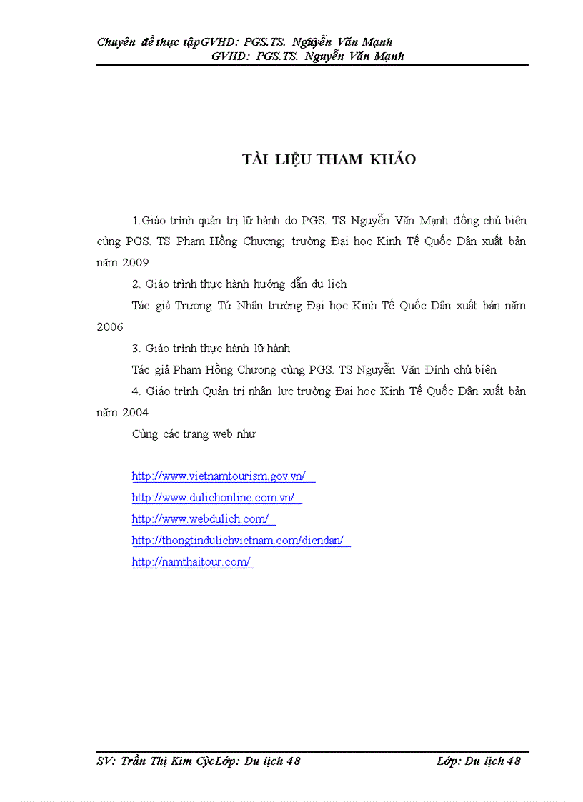 image for page quản trị hoạt động hướng dẫn du lịch tại công ty Nam Thái 1