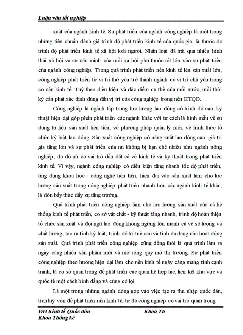 image for page Vận dụng một số phương pháp thống kê để phân tích tình hình phát triển công nghiệp trên địa bàn Hà Tây thời kỳ 2000 2005 và dự đoán đến năm 2007 1