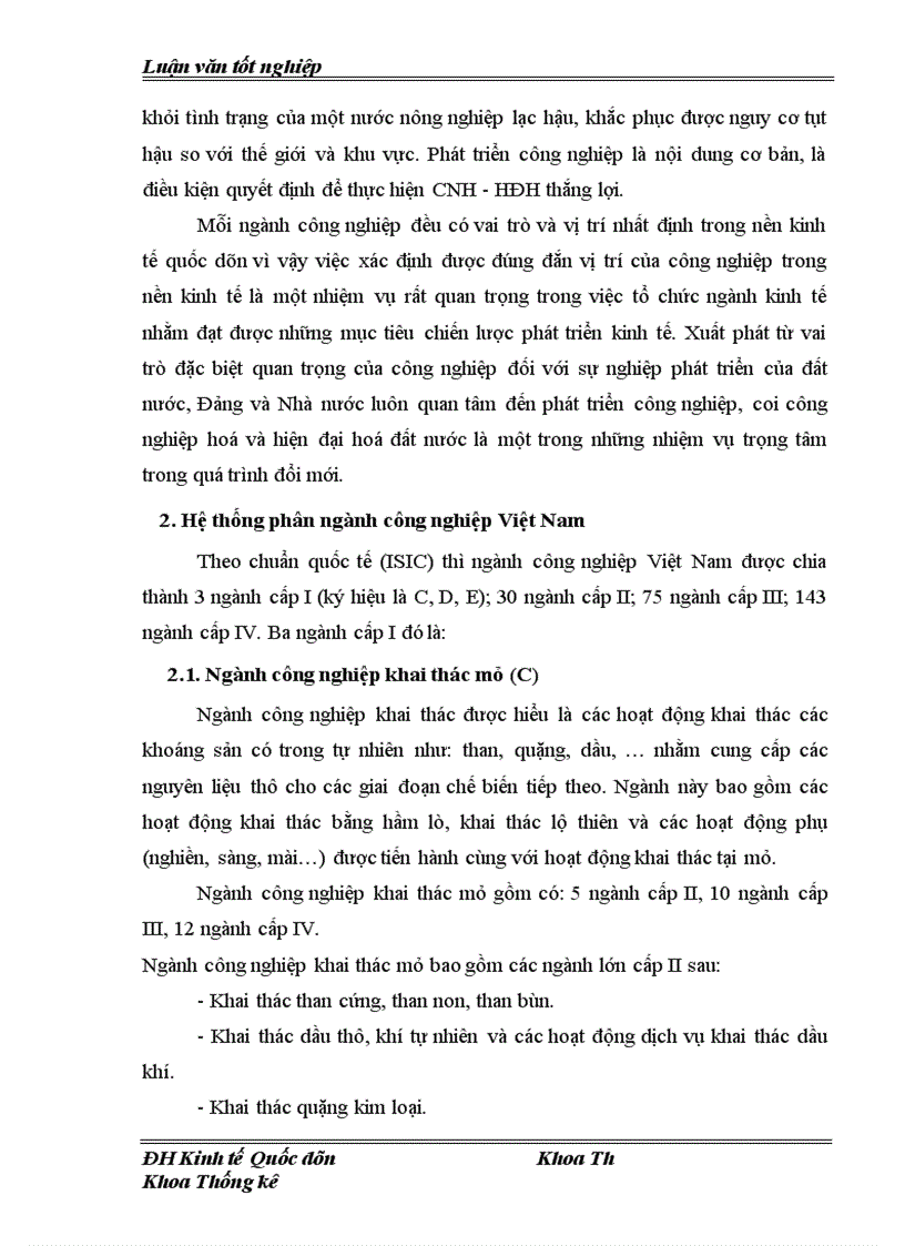 image for page Vận dụng một số phương pháp thống kê để phân tích tình hình phát triển công nghiệp trên địa bàn Hà Tây thời kỳ 2000 2005 và dự đoán đến năm 2007 1