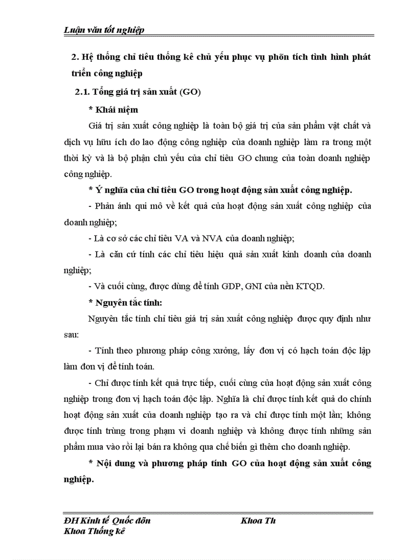 image for page Vận dụng một số phương pháp thống kê để phân tích tình hình phát triển công nghiệp trên địa bàn Hà Tây thời kỳ 2000 2005 và dự đoán đến năm 2007 1