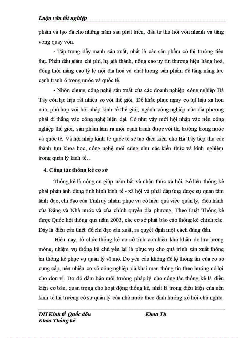 image for page Vận dụng một số phương pháp thống kê để phân tích tình hình phát triển công nghiệp trên địa bàn Hà Tây thời kỳ 2000 2005 và dự đoán đến năm 2007 1