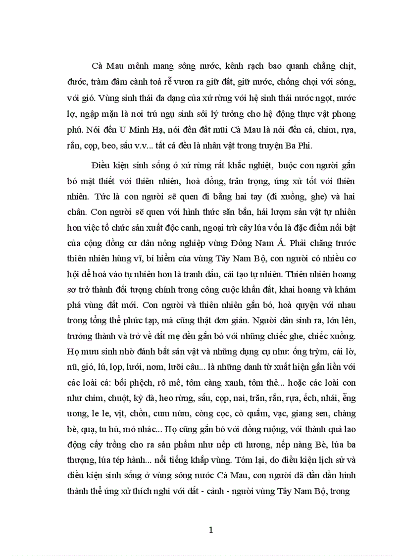 image for page Đặc điểm nội dung của truyện Bác Ba Phi