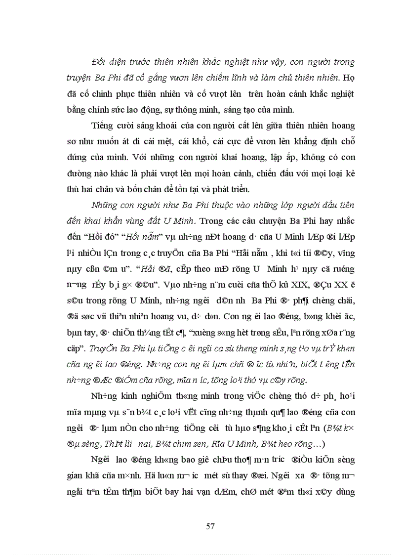 image for page Đặc điểm nội dung của truyện Bác Ba Phi