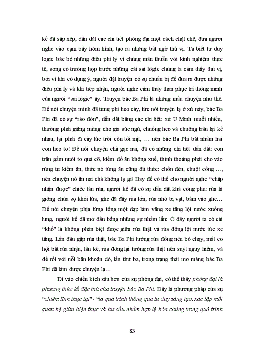 image for page Đặc điểm nội dung của truyện Bác Ba Phi