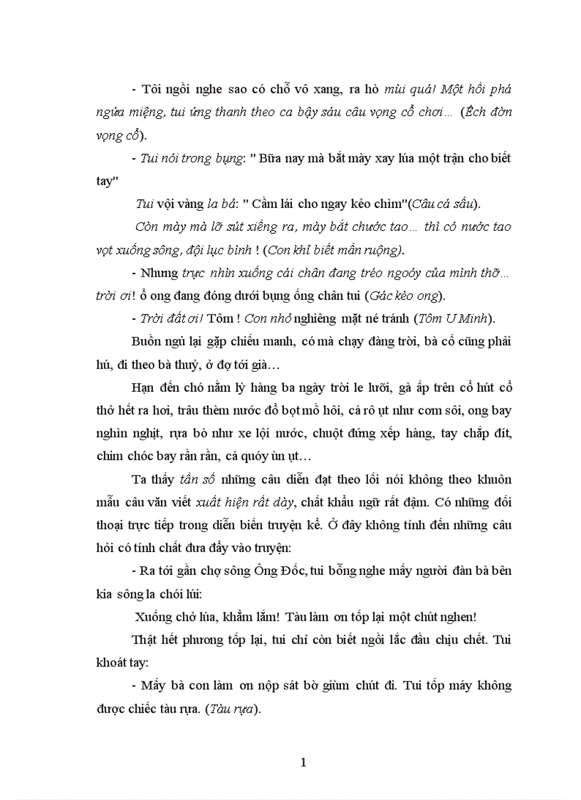 image for page Đặc điểm nội dung của truyện Bác Ba Phi