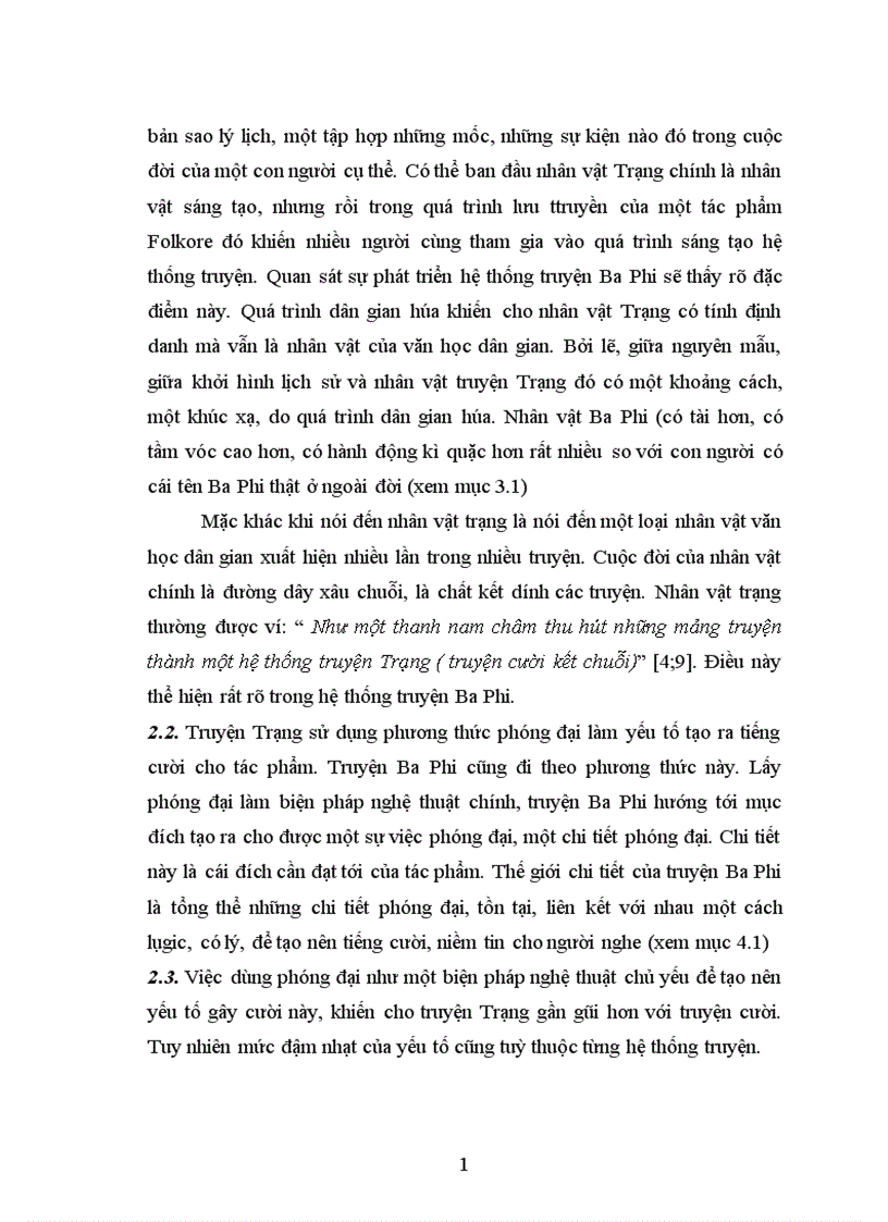 image for page Đặc điểm nội dung của truyện Bác Ba Phi