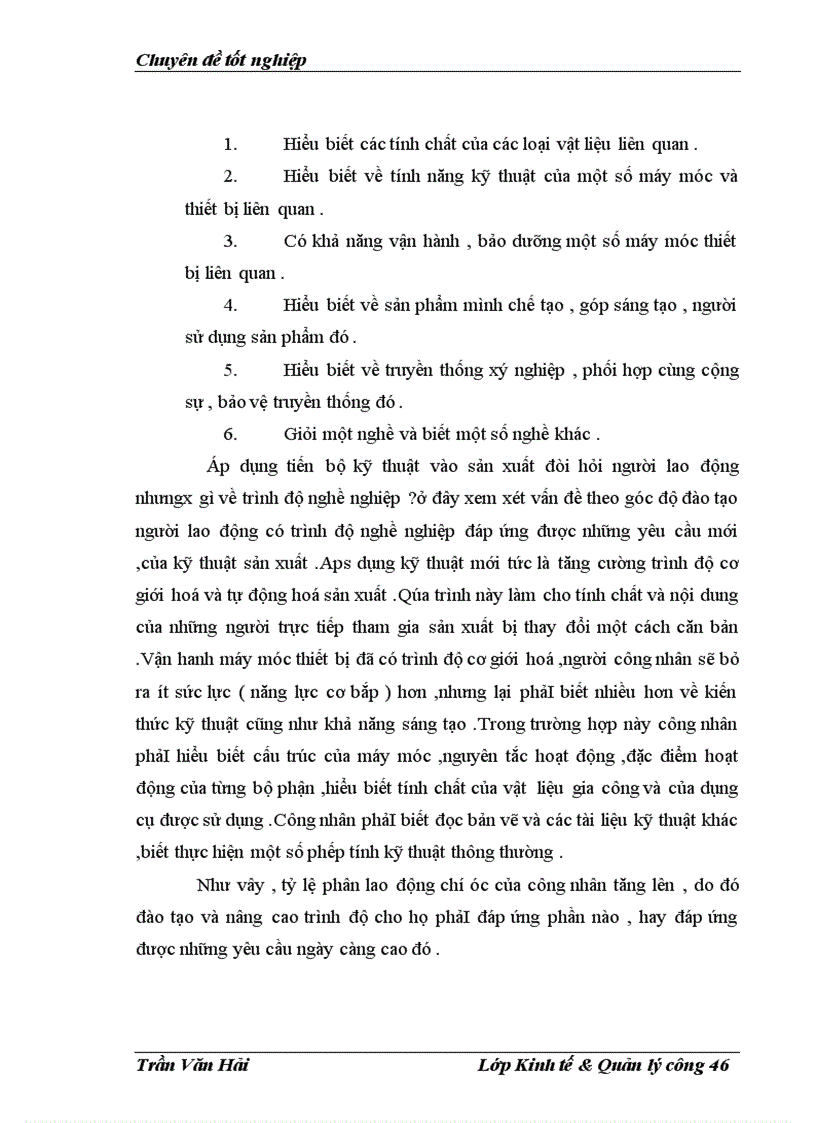 image for page Thực trạng về đào tạo và phát triển nguồn nhân lực của công ty techconvina 1