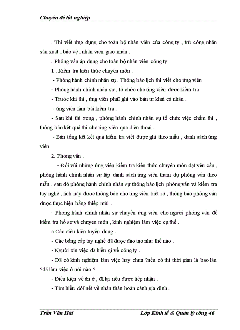 image for page Thực trạng về đào tạo và phát triển nguồn nhân lực của công ty techconvina 1