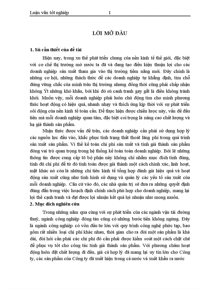 image for page Hoàn thiện công tác kế toán tập hợp chi phí sản xuất và tính giá thành sản phẩm tại công ty 189 Bộ Quốc Phòng 1