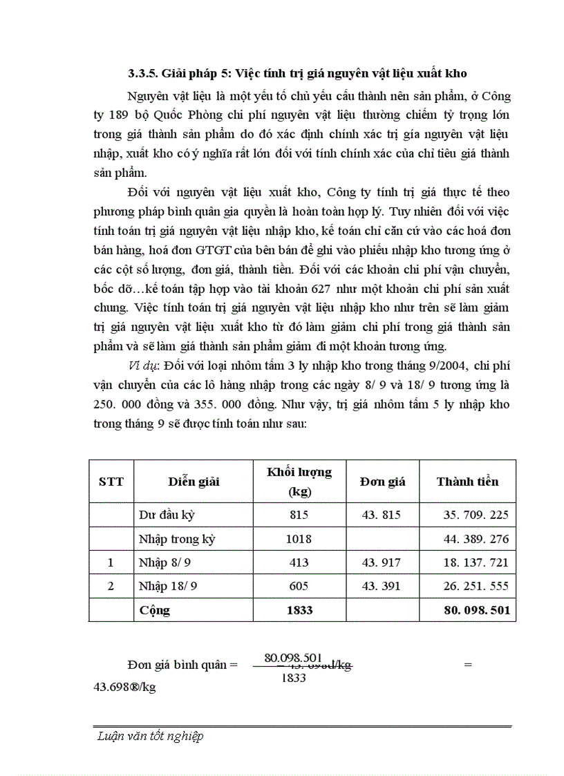 image for page Hoàn thiện công tác kế toán tập hợp chi phí sản xuất và tính giá thành sản phẩm tại công ty 189 Bộ Quốc Phòng 1