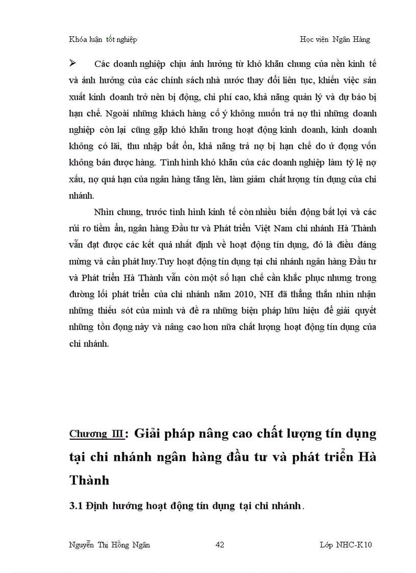 image for page Giải pháp nâng cao chất lượng tín dụng tại chi nhánh Ngân hàng Đầu tư và Phát triển Hà Thành 1