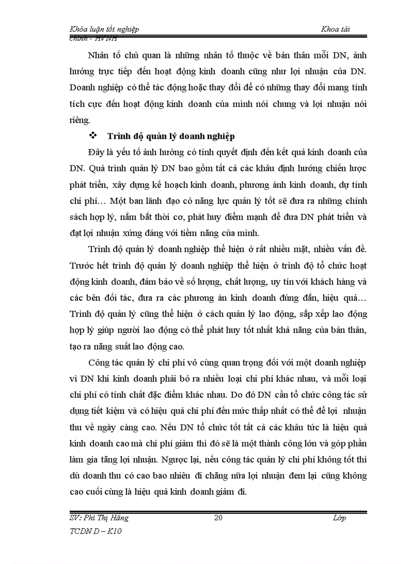 image for page Giải pháp nâng cao lợi nhuận tại Công ty TNHH XNK bao bì nhựa