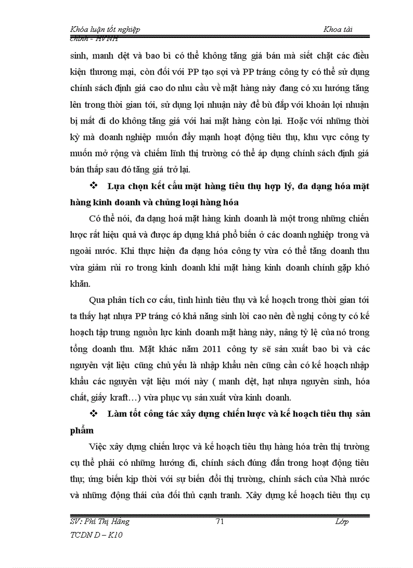image for page Giải pháp nâng cao lợi nhuận tại Công ty TNHH XNK bao bì nhựa