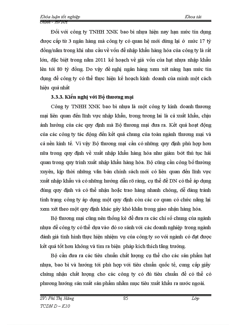 image for page Giải pháp nâng cao lợi nhuận tại Công ty TNHH XNK bao bì nhựa