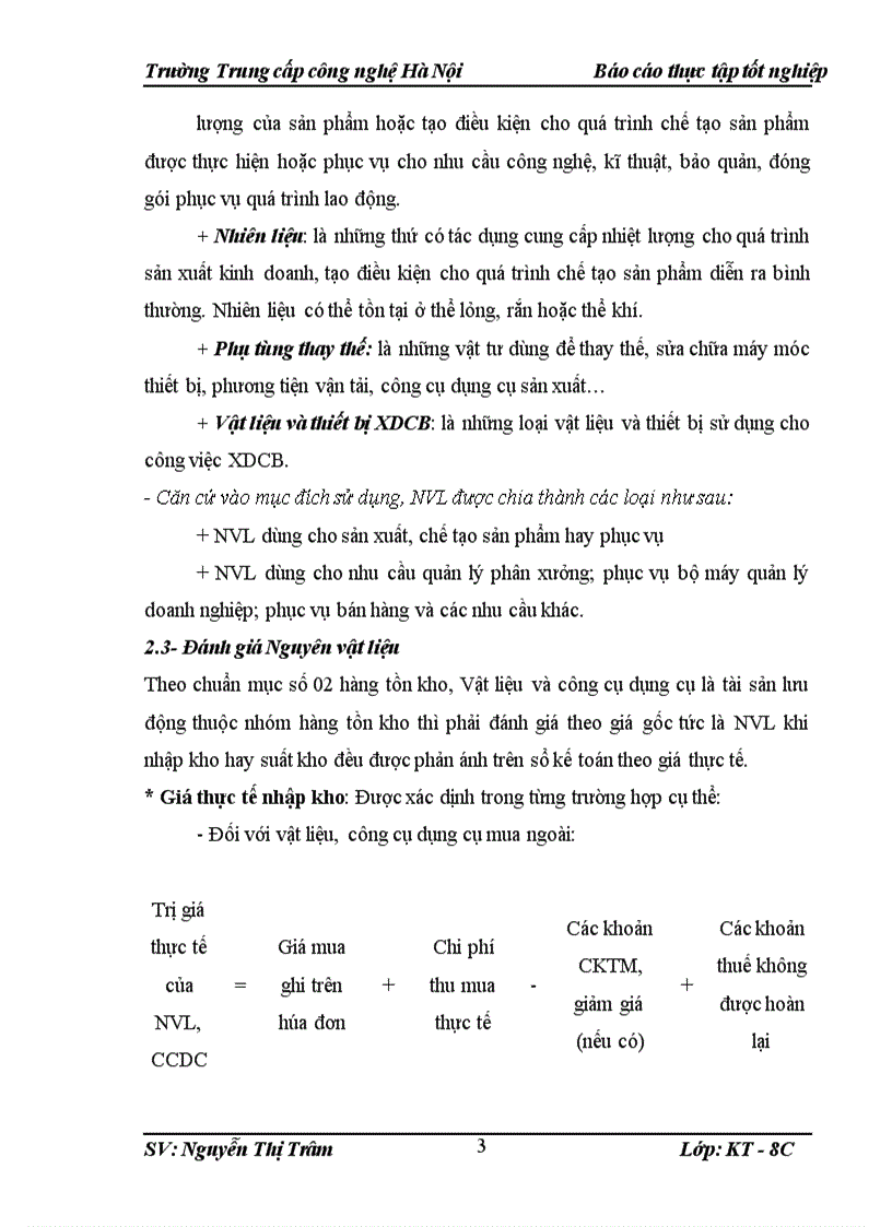 image for page Kế toán Nguyên liệu vật liệu và công cụ dụng cụ 1