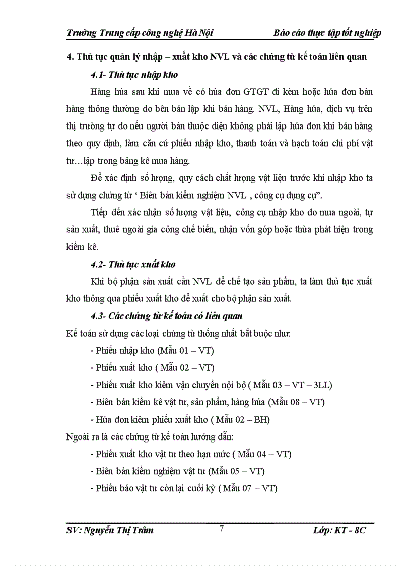 image for page Kế toán Nguyên liệu vật liệu và công cụ dụng cụ 1