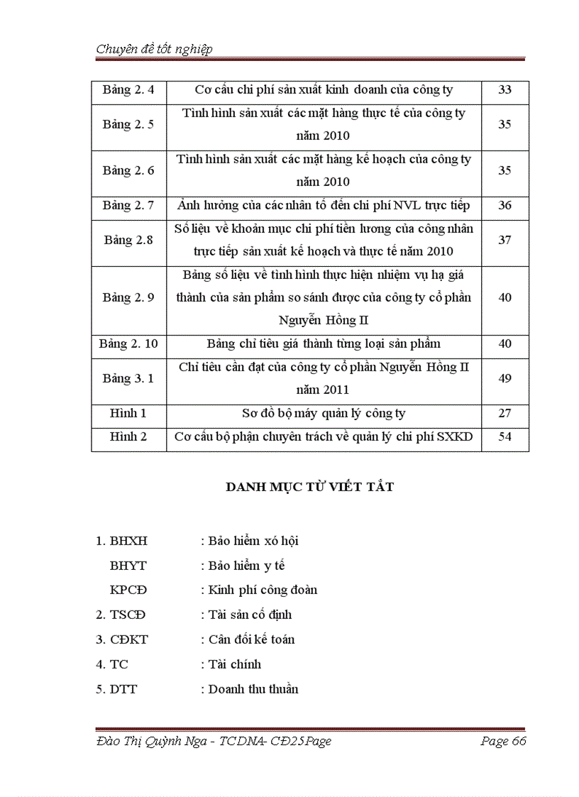 image for page Các giải pháp chủ yếu tăng cường quản lý chi phí sản xuất kinh doanh và hạ giá thành sản phẩm tại công ty cổ phần Nguyễn Hồng II 1