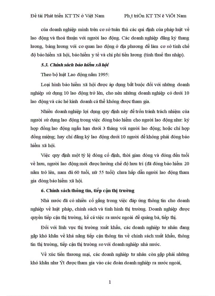 image for page Tiếp tục đổi mới cơ chế chính sách để thúc đẩy sự phát triển của kinh tế tư nhân 1