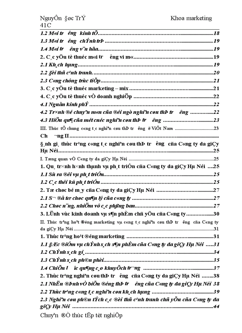 image for page Các giải pháp hoàn thiện công tác nghiên cứu thị trường nhằm thoả mãn tốt hơn nhu cầu khách hàng nội địa tại Công ty da Giầy Hà Nội 1